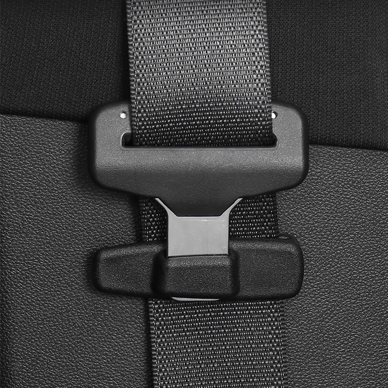 2PCS Universal Strong Car Safety Belt Protection Clip Plastic Seat Belt Clamp Buckle Adjustment