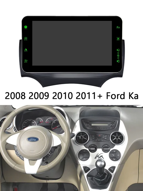 Radio Anschluss Montage Set kompatibel mit Ford KA RU8 ab 2009-2017 a