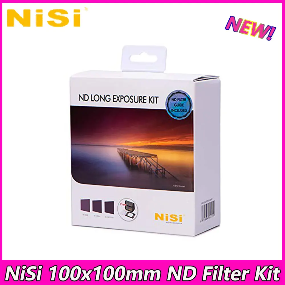 

NiSi 100x100mm ND Filter Kit 100mm ND Base Kit / ND Long Exposure Kit/ ND Extreme Kit Neutral Density for Camera Lens