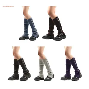 Women's Lolitas Knit Stacked Leg Warmer Harajuku Long Leg Socks Leg Cover