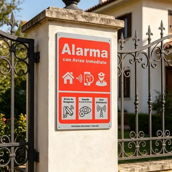 Iron Alert Alarm Sign 1
