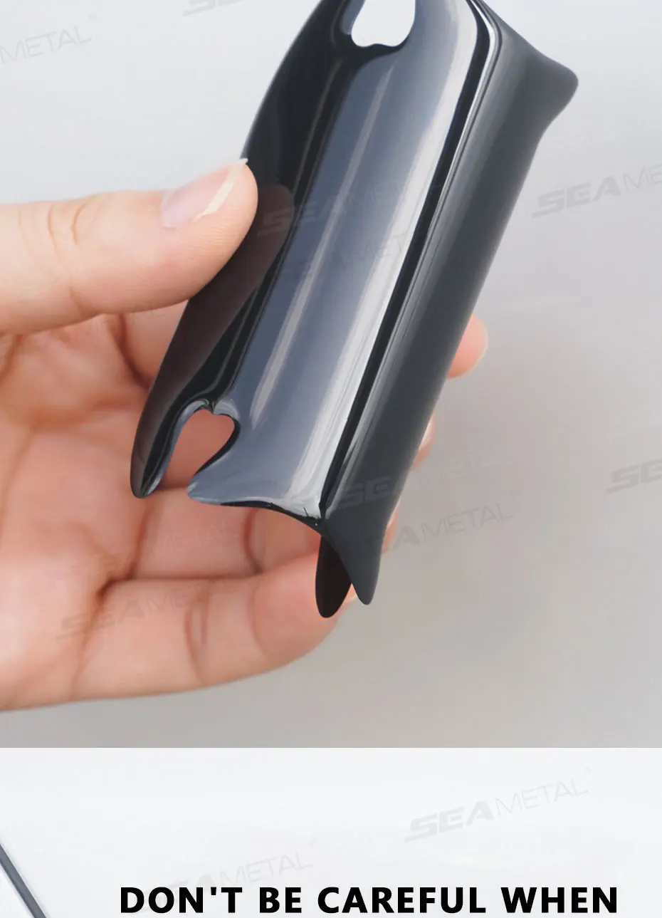 Car Door Handle Protective Sticker Wear Resistant Scratch Resistant Black Protec
