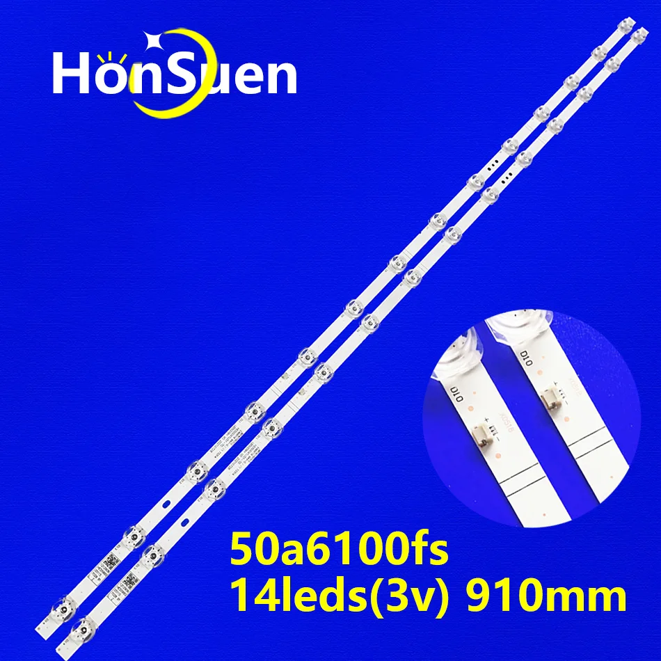 LED Backlight HZ50E3D HZ50A55E 50A52E 50a6100fs 50H78G 50A6G 50R6090G5 ONN 100021258 HD500X1U51-T0 LB5009H V0 HD500X1U51-T0K1