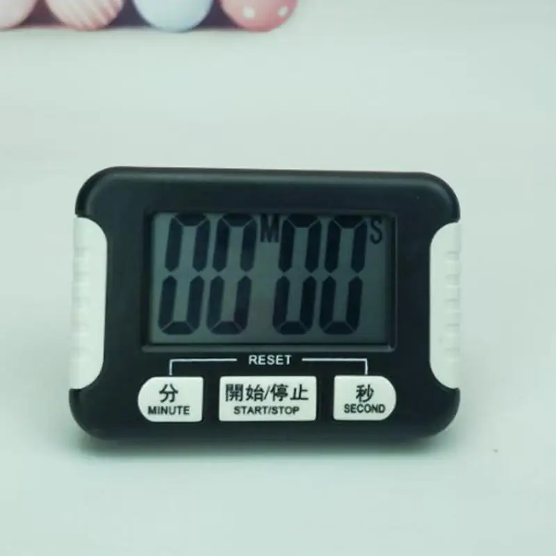 Black Kitchen Timer Cartoon Time Creative Bedroom Home Countdown Timer ...