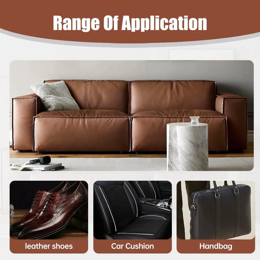Car Leather Repair Gel Home Sofa Car Seat Leather Complementary Color Repair Paste Scratches Crack Finish Cream