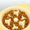 2-in-1 Pet Slow Feeder Bowl with Double Stainless Steel Bowls - Anti-Choking Food & Water Bowl for Dogs/Cats, 3