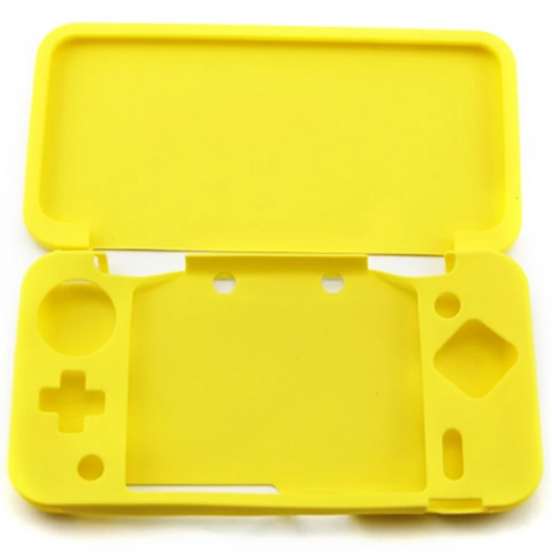 Per Nintendo New 2Ds Xl Custodia Protettiva In Gomma Morbida Custodia Gialla # Nintendo New 2Ds Xl (Ja-001)