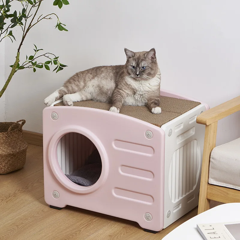 

Camera Pet Cat Litter New PE Thickened Cat Villa Universal Four Seasons Household Indoor Cat Litter Pet Litter