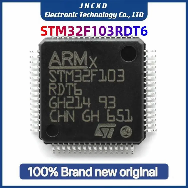 

Микроконтроллер STM32F103RDT6 в упаковке LQFP64, новый, со склада на полке, 103RDT6, оригинальный, аутентичный, 100% оригинальный и аутентичный