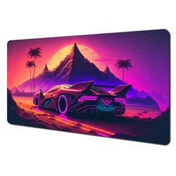 Cool Sports Car Pattern Large Mouse Pad - Non - Slip Gaming Desk Mat, PC Accessories, Computer Mousepad - 600x300x2mm (Car Mousepads - 4)