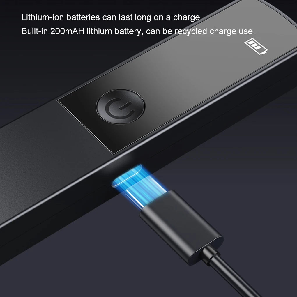 USB Rechargeable Digital Non-Contact Breathalyzer Air Blowing Alcohol Tester Portable Driver Drunk Breath Alcohol Tester