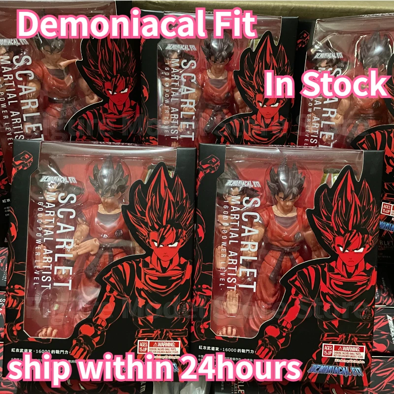 InStockDemoniacalFitDragonBallSHFSonGokuScarletMartialArtist