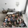 Paul Wesley Blanket Fleece Super Soft Sofa Throw Blankets For Home Bedroom Travel Throws Bedspread Quilt 4