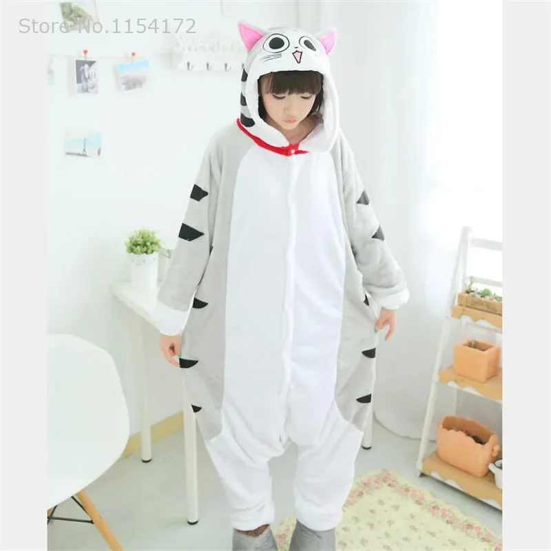 Kigurumi Kitchen Chi Cat Animal Onesies Pajamas Cartoon Costume Cosplay Pyjamas Adult Onesies Party Dress Halloween Pijamas