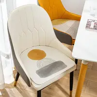 Nordic Style Memory Foam Chair Cushion U-Shaped Non-slip Chair Pad Dining Chair Cushion Decoration Seat Pad Office Desk Seat Mat 3