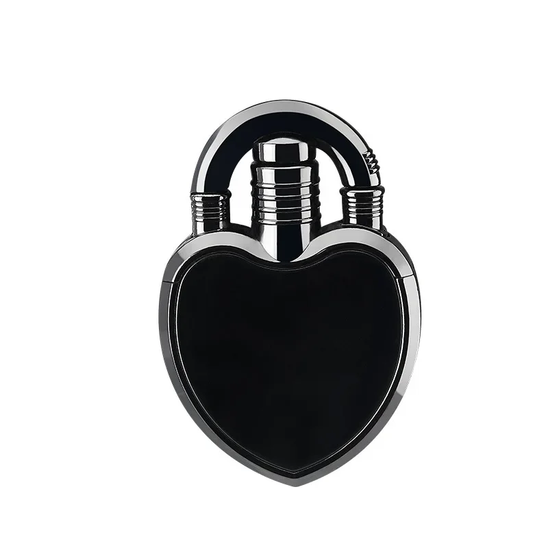 Fashion Love Style Butane Gas Lighter Portable Cool Red Flame Lady Gadget Small and Cute Reusable Inflatable Butane Gas Lighter