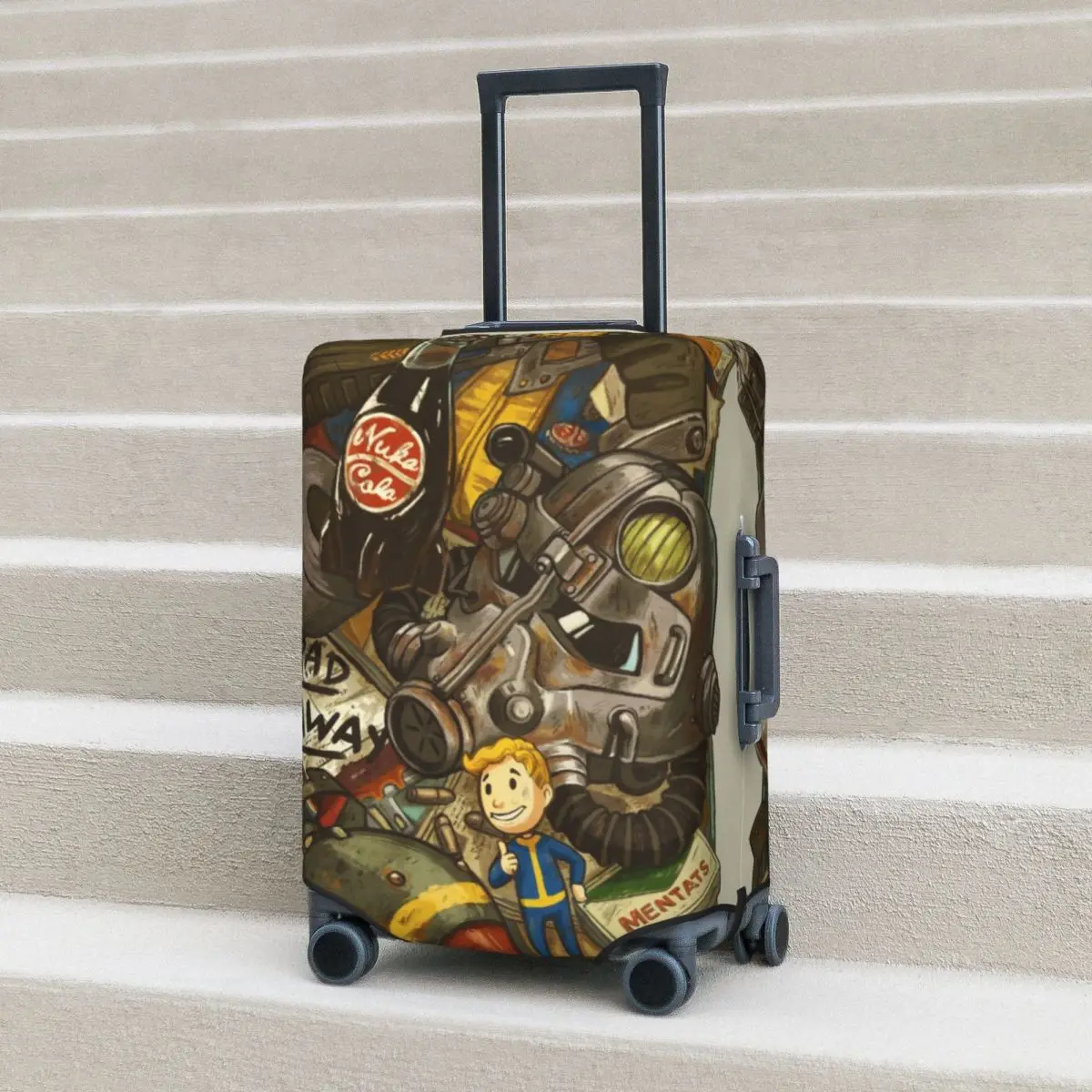 Wasteland Cache Fallout 4 Suitcase Cover vault boy nuka cola power game
