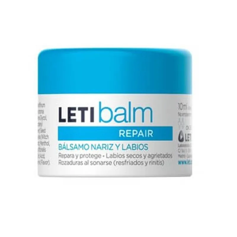 Nourishing labials and repairers Letibalm Repair Balm in jar nose lips 10ml Leti |