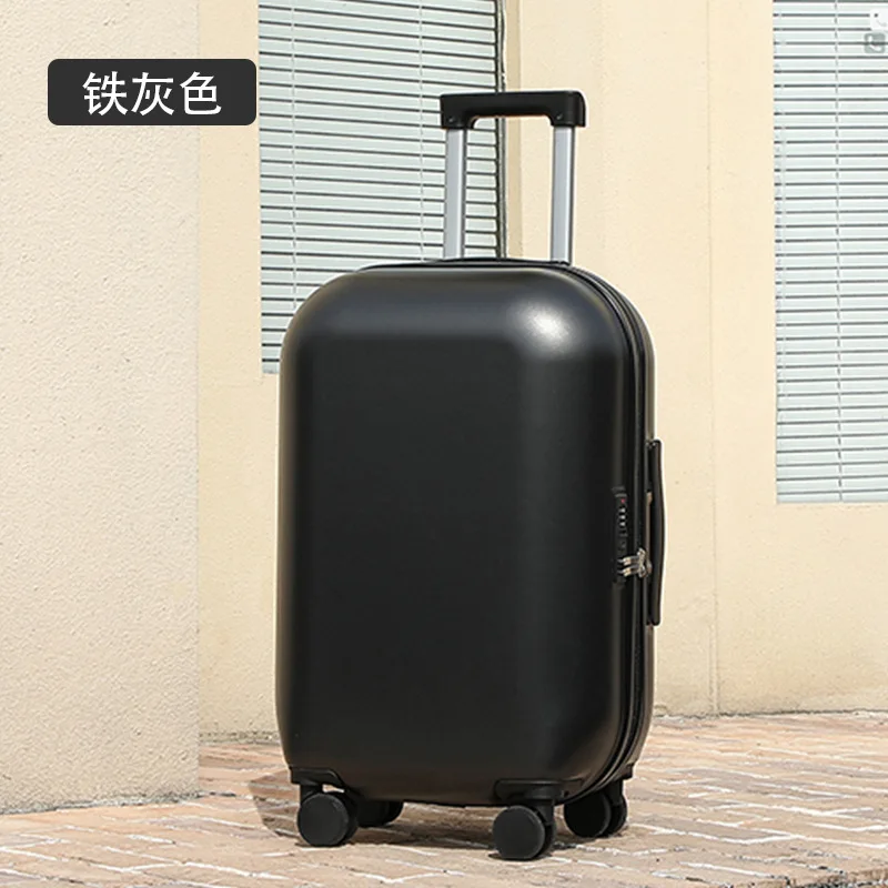 PLUENLI Luggage Women's Universal Wheel Boarding Case Fresh Korean Style Trolley Case Luggage Men