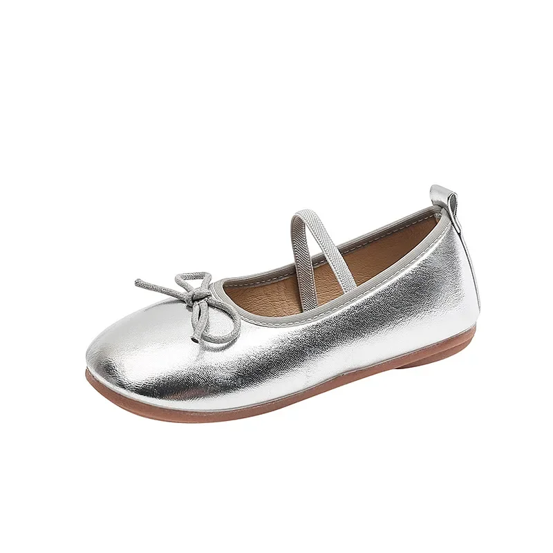 Girls Leather Casual Flats Shoes