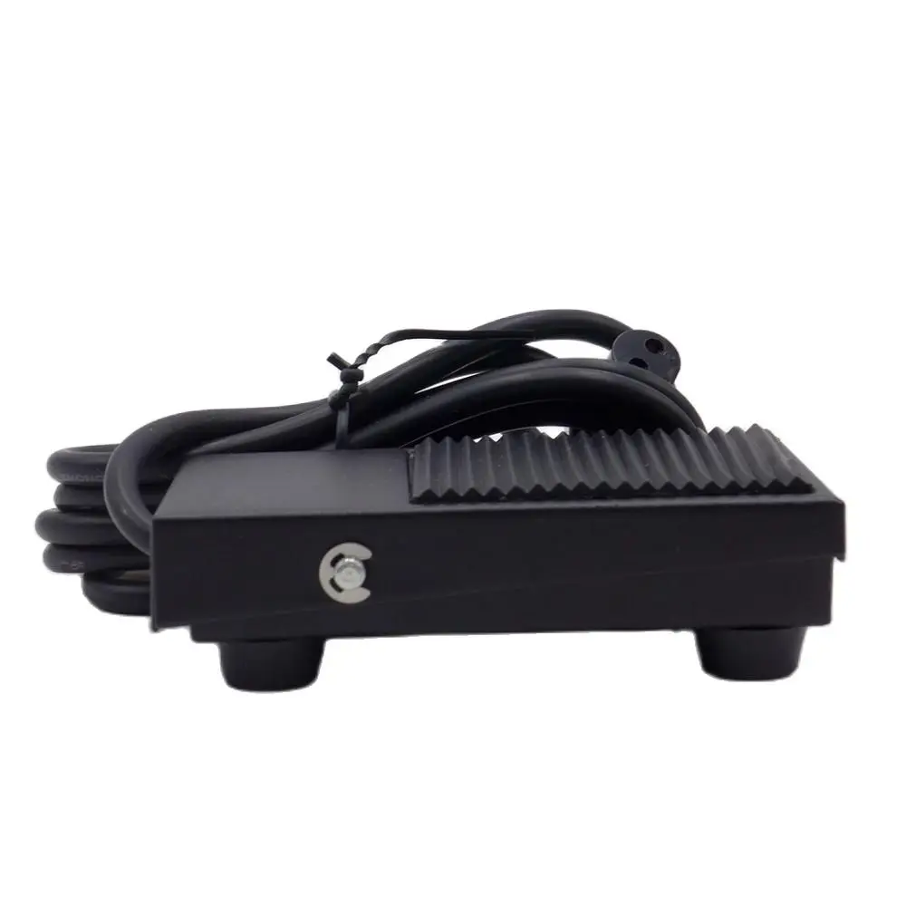 Tig Torch Burner Spot Welding Metal Foot Pedal Switch Connector Trigger 1.8 Meters GX16 2 or 3 Pin 10A 250V 2