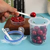 Fresh-Keeping Food Container Fruit Salad Yogurt Box Kitchen Container For Cereals Double-Layered Portable Travel Storage Jars 4