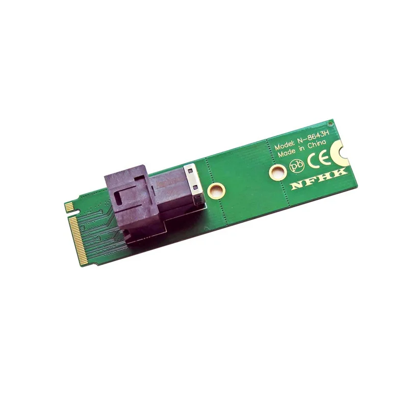 Interfaccia Nvme M.2 Ngff A Adattatore U.2 U.3 Sff-8643