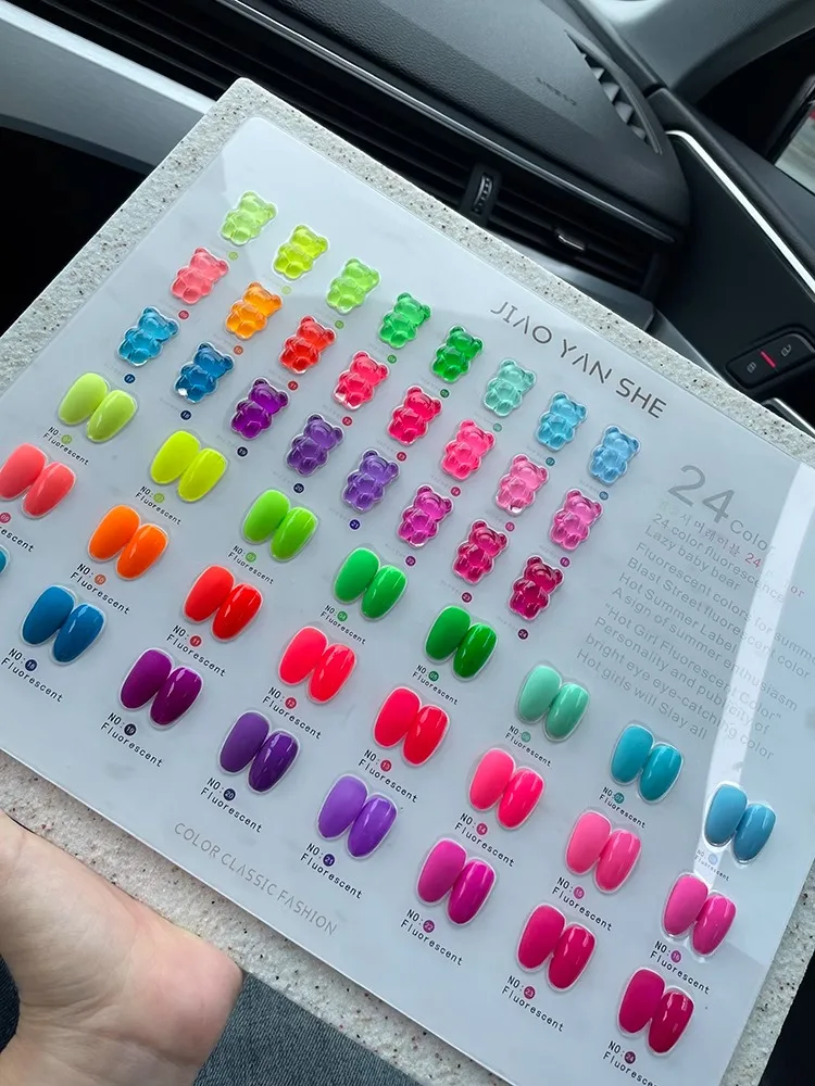 JIAO YAN SHE フラッシュ24色セット JIAO YAN SHE フラッシュ24色セット - メルカリ