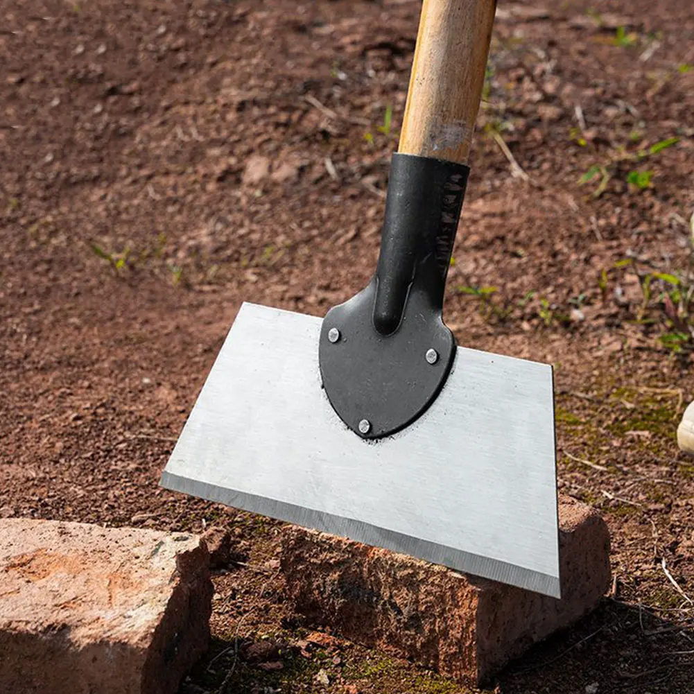 30cm Metal Weed Cleaning Shovel Stainless Steel Deicing Shovel Multifunctional Outdoor Garden Shovel Farm Weeding Planting Shove 5
