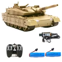 RC Tank Remote Control Tank Rechargeable 1/20 9CH 40CM Camouflage 27Mhz Infrared Electric Toys For Boys Birthday Gifts 1
