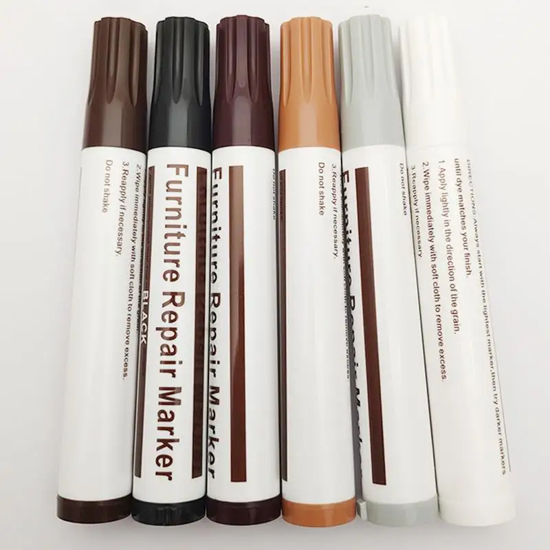 Paint pen Wooden furniture repair pen touch up markers & filler sticks wood scratch restoration kit patch