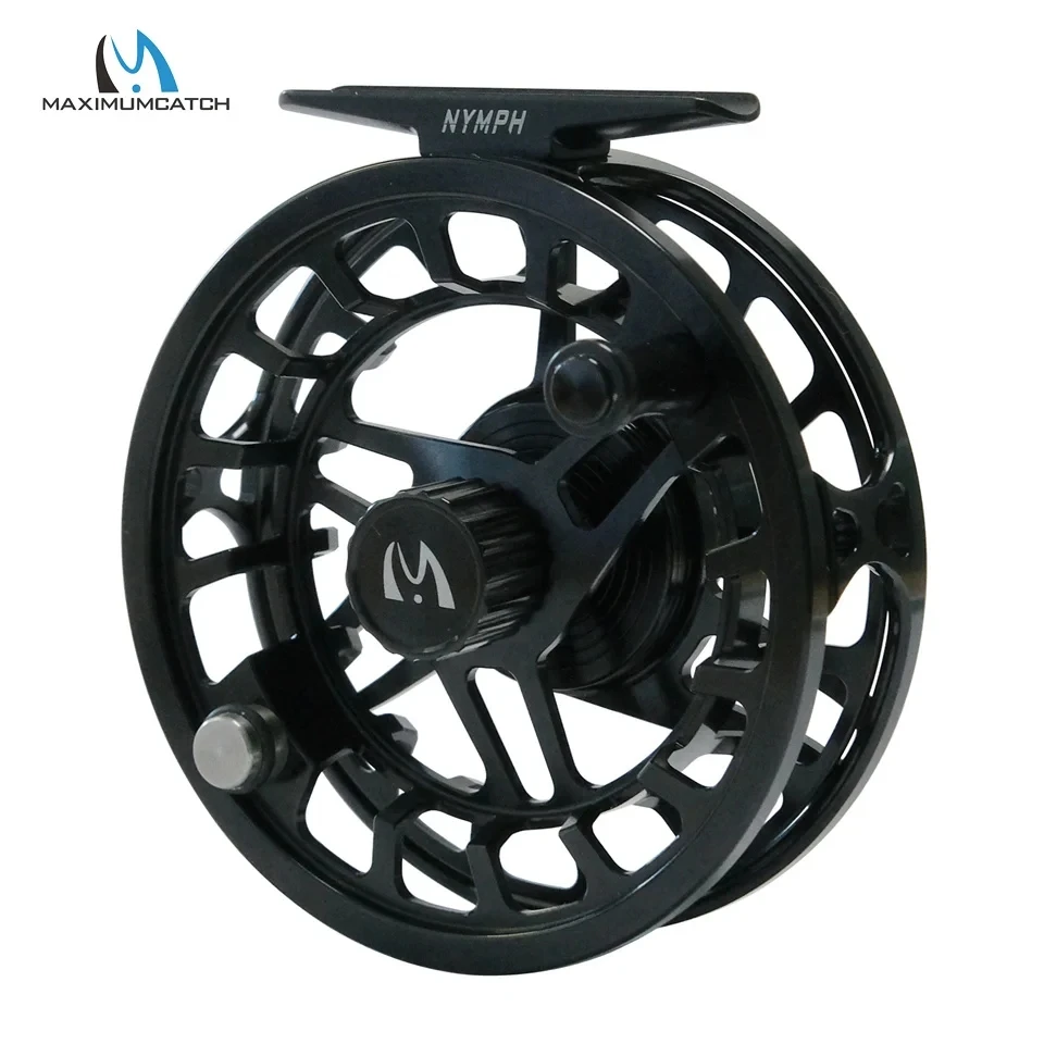 Maximumcatch AVID PRO 3-11wt Fliegenfischerrolle mit supergroßem Dorn, CNC-gefrästes, leichtes Fliegenrolle aus 6061T6-Aluminium – Detail 24