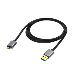 High - Speed USB 3.0 Type A to Micro B Data Sync Cable for External Hard Drives, 5Gbps Transfer Rate (USBA3.0 to Micro B)