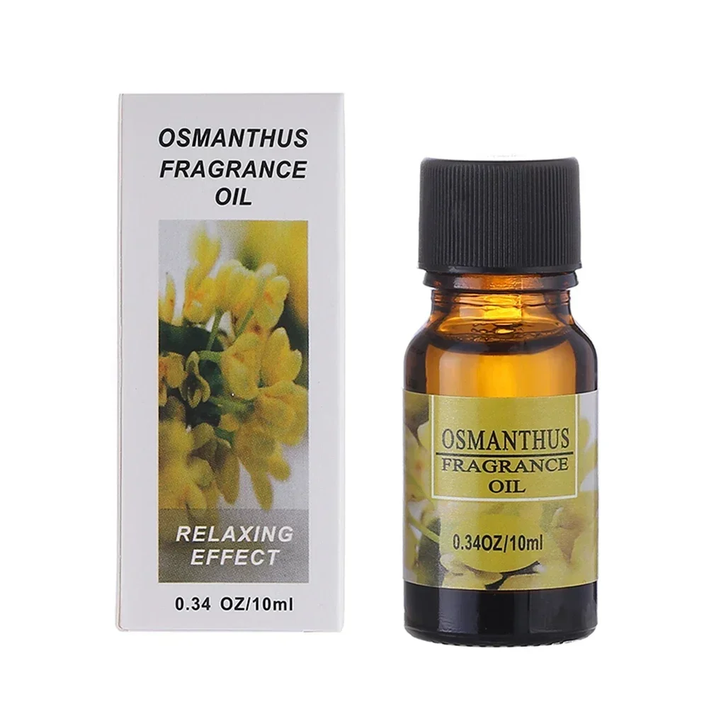 Natural Plant Essential Oil for DIY Soap & Candles - 10ml Fruit & Flower Fragrance Variety
