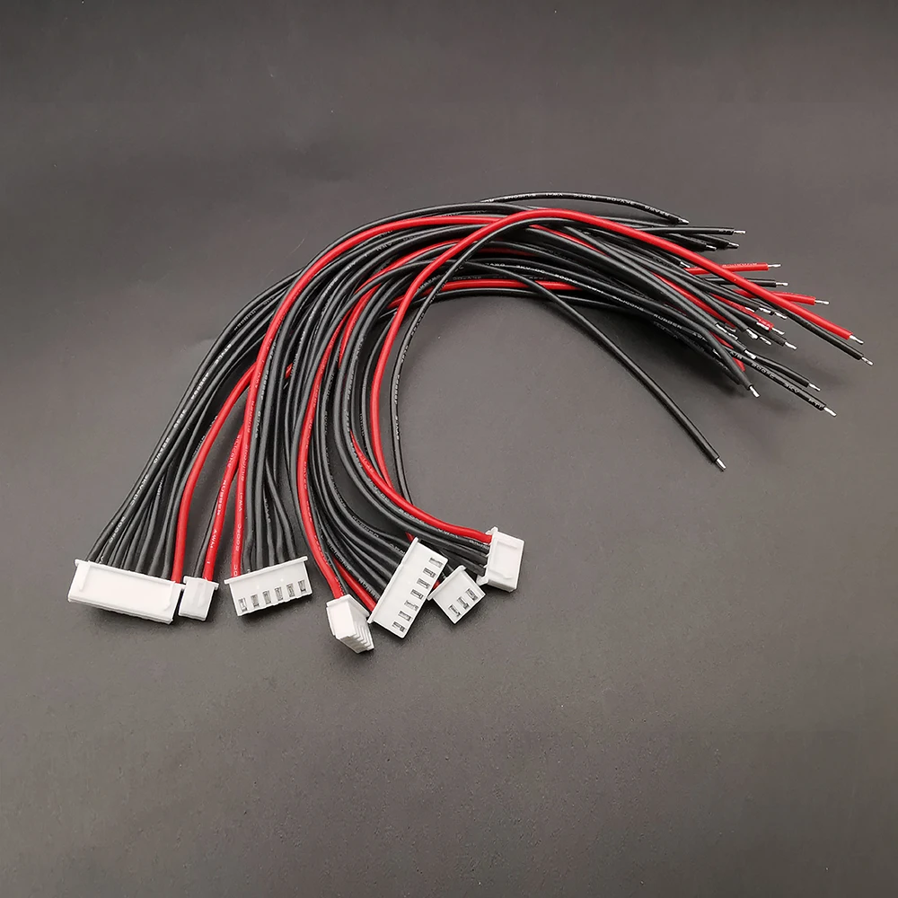 Lot 10 câbles équilibreur LiPo 2S-4S pour chargeur RC