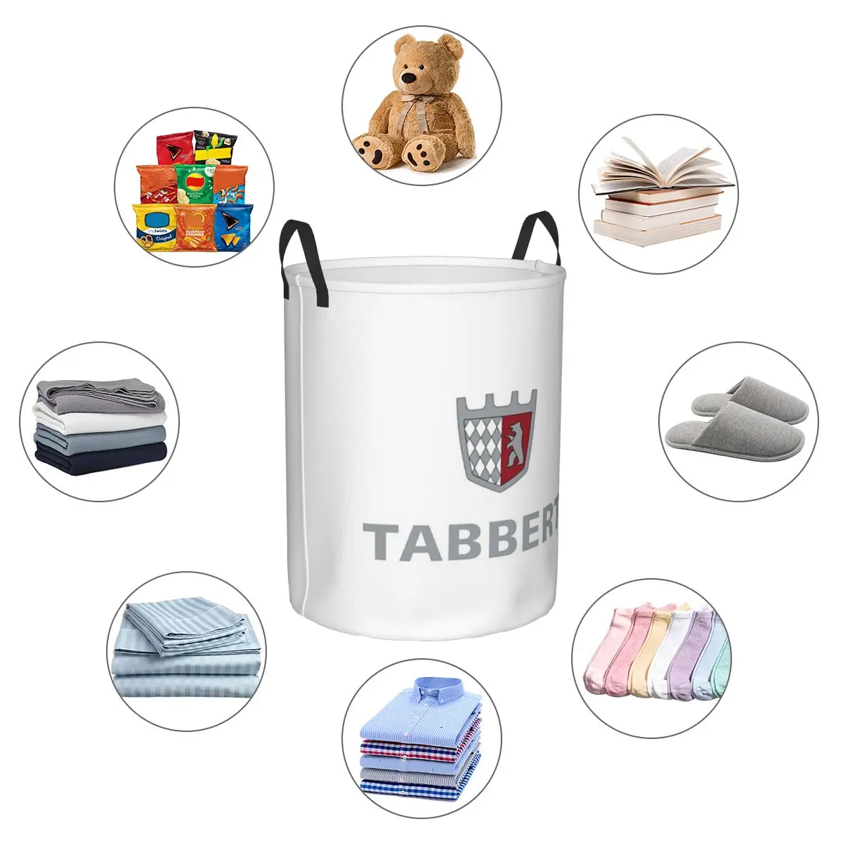 Tabbert Caravan Folding Laundry Baskets Dirty Clothes Toys Sundries Storage Basket Home Organizer Waterproof Box For Home Kids