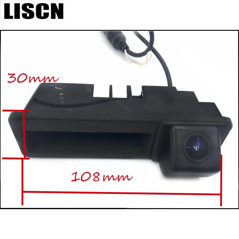 아우디 A3 S3 RS3 MQB 8V 8P Sportback 2003 2011 트렁크 핸들 백업 방수 주차 반전 카메라 용 HD 후면보기 카메라