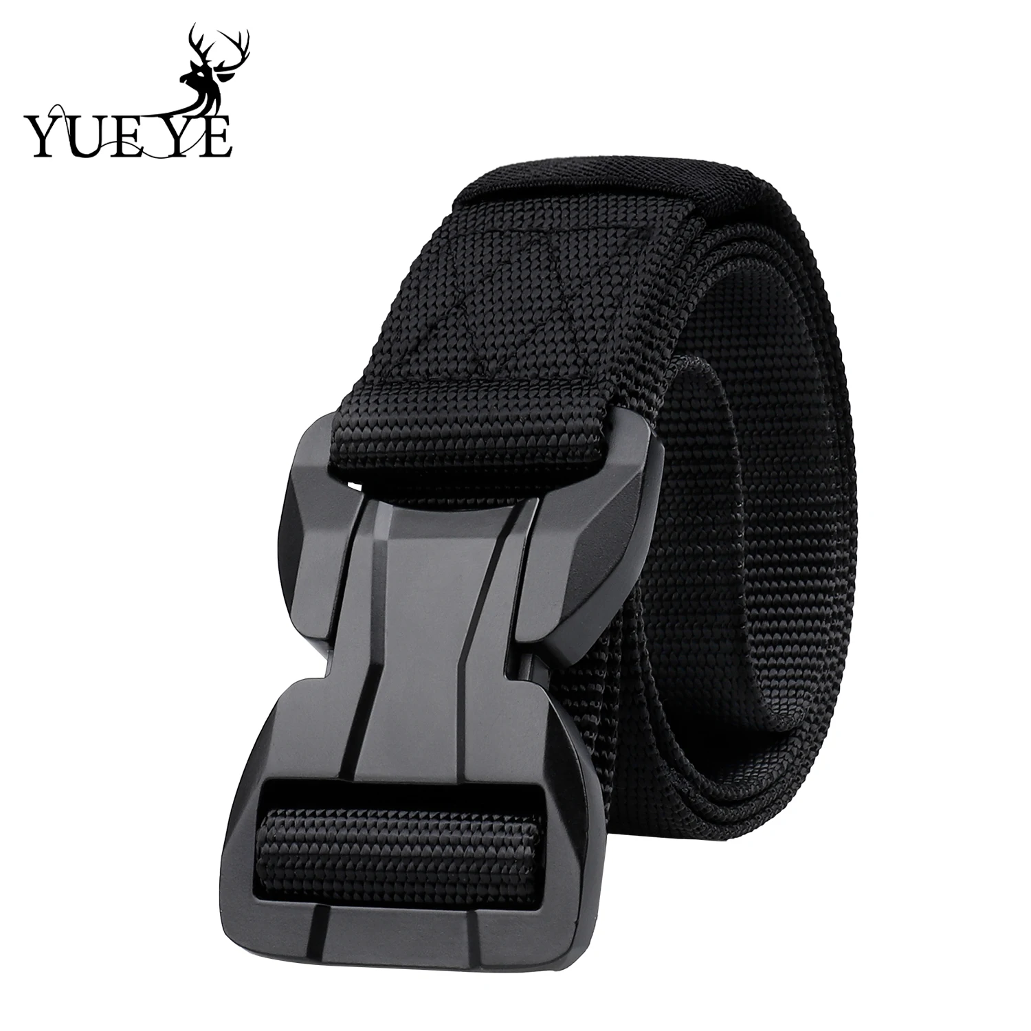 YUEYE Magnet Buckle Outdoor Men's Tactical Belt Magnetic Unisex Function Combat Survival High Quality Nylon Sports Cycling belts new hiking shoes women s breathable hiking travel shoes outdoor shoes mountain cycling sports shoes