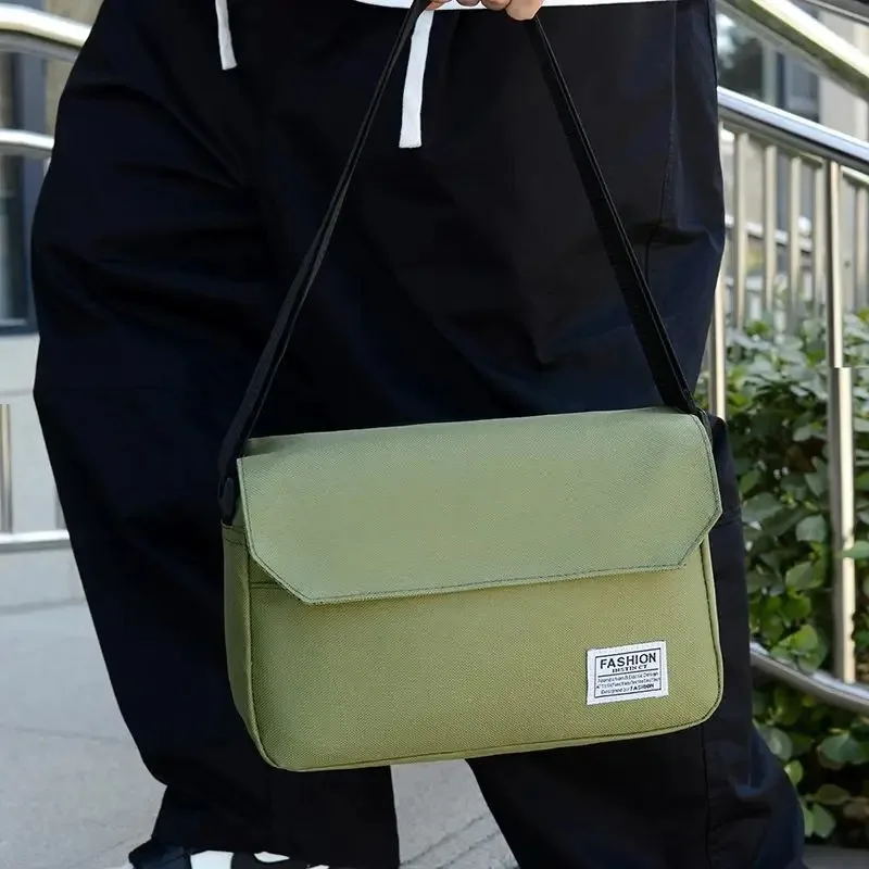 Fashion Simple Shoulder Bag New Large-capacity Portable Versatile Crossbody Bag Outdoor Sports Business Trip Messenger Bag