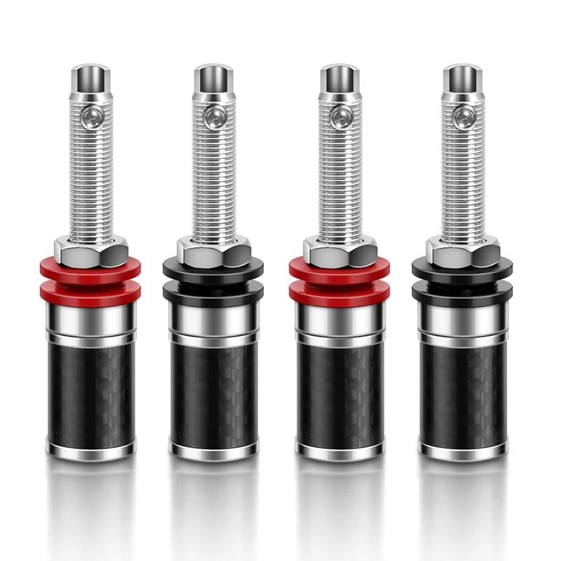 Y-luck E- 4 Pezzi HiFi Placcato Al Rodio Altoparlante Chiudibile - Foto 9