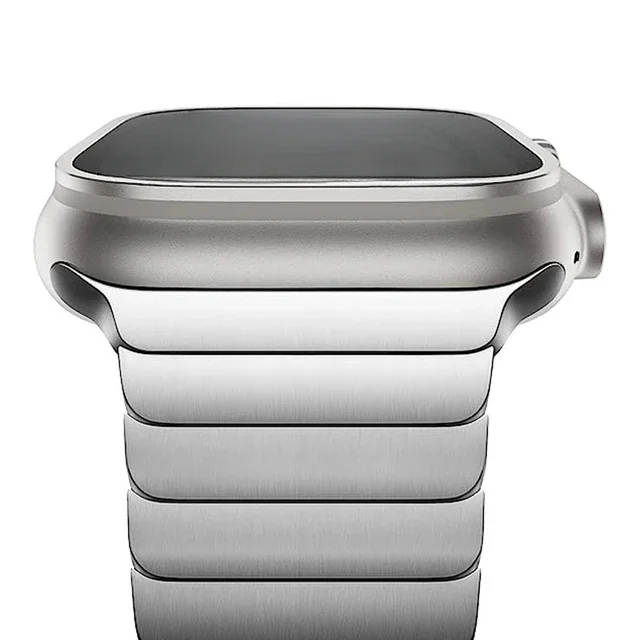 Premium Stainless Steel Watch Strap - Elegant Metal Bracelet