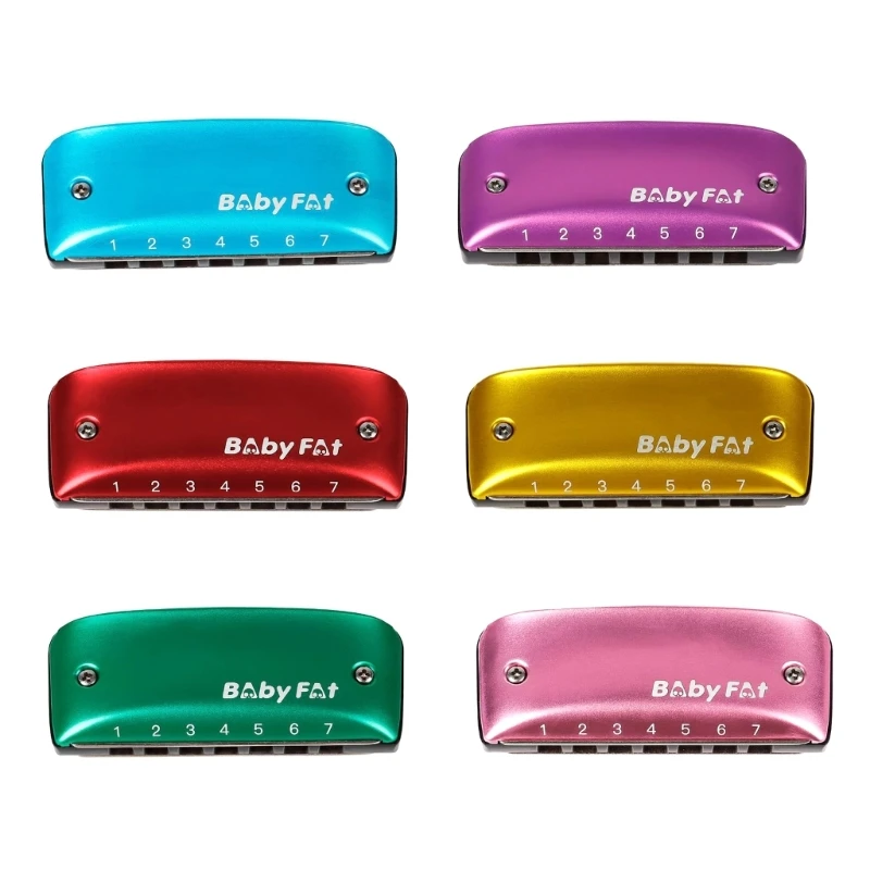 

Простая 7-луночная гармоника, диатоническая гармоника, легкий музыкальный инструмент, Прямая поставка