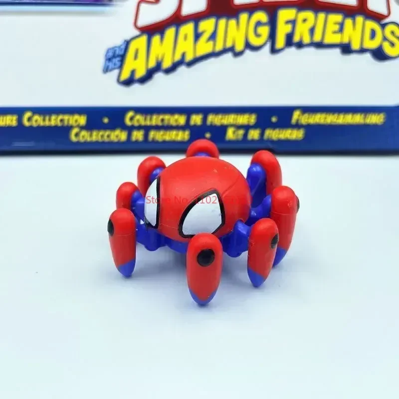 thumbnail image 1 of Figuras de acción de Spiderman, Marvel, Spider Man, Spidey y sus increíbles amigos, sin caja, para niños, regalo de juguete, 1 of 5