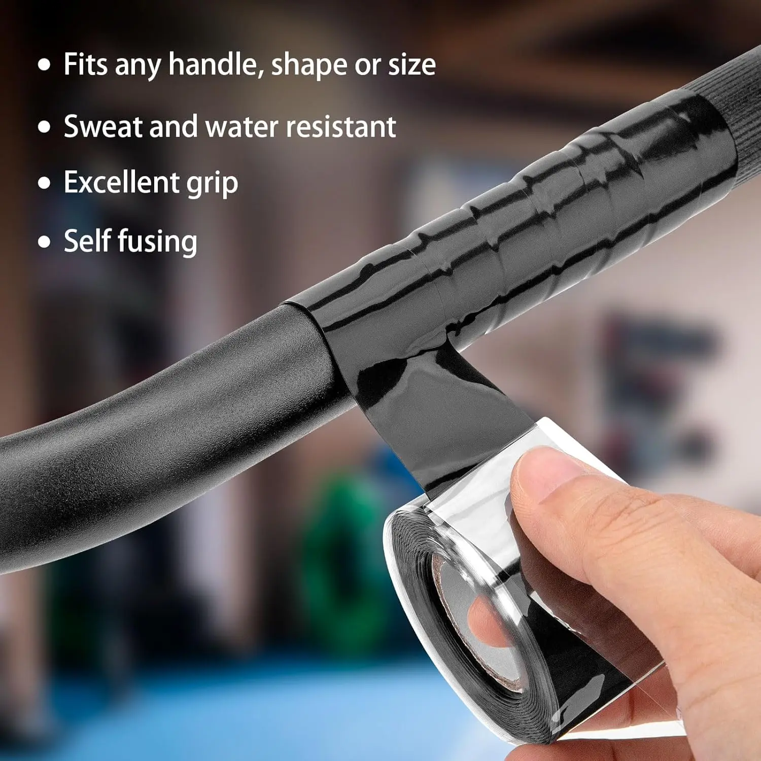 Silicone Anti-Slip Grip Tape for Fitness and Sports Equipment
