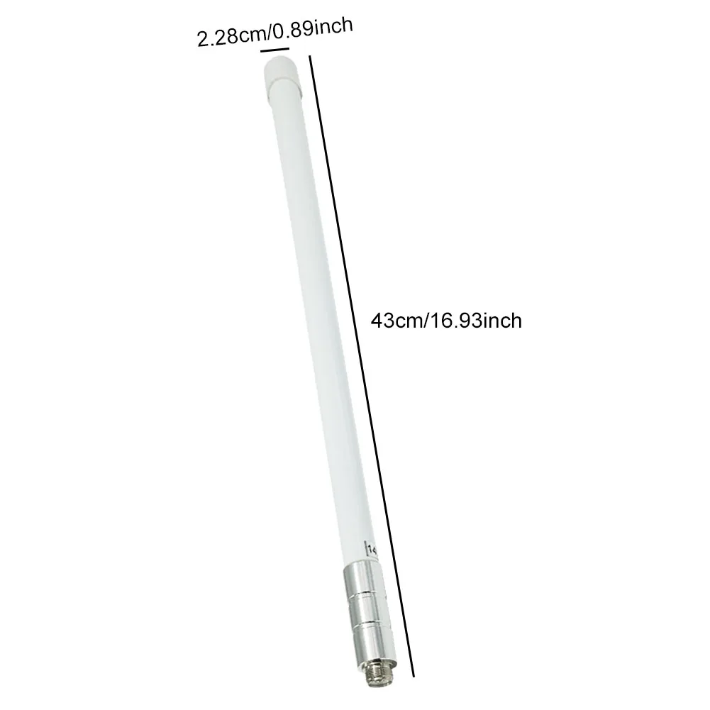 B01 High Gain Omnidirectional Antennas PL259 Female Connector Omni Antenna 144/430 MHz Outdoor Waterproof Fiberglass Antenna