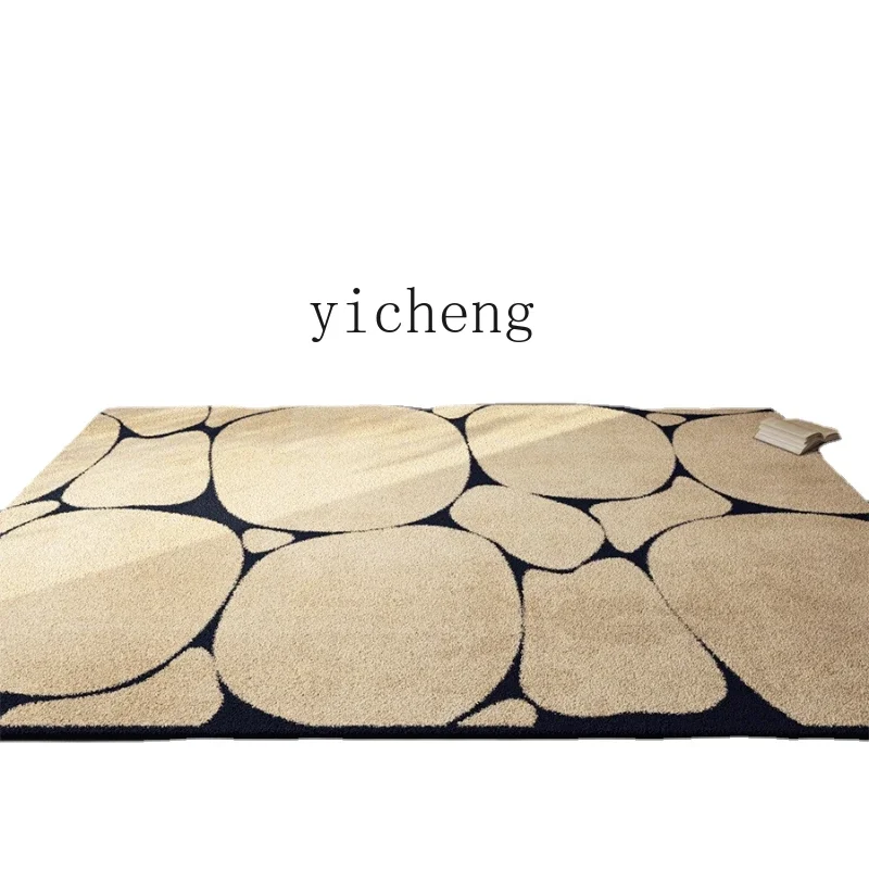 

ZC Living Room Carpet Modern Bedroom Bedside Blanket Cashmere-like Thickened Sofa Table Carpet Floor Mat