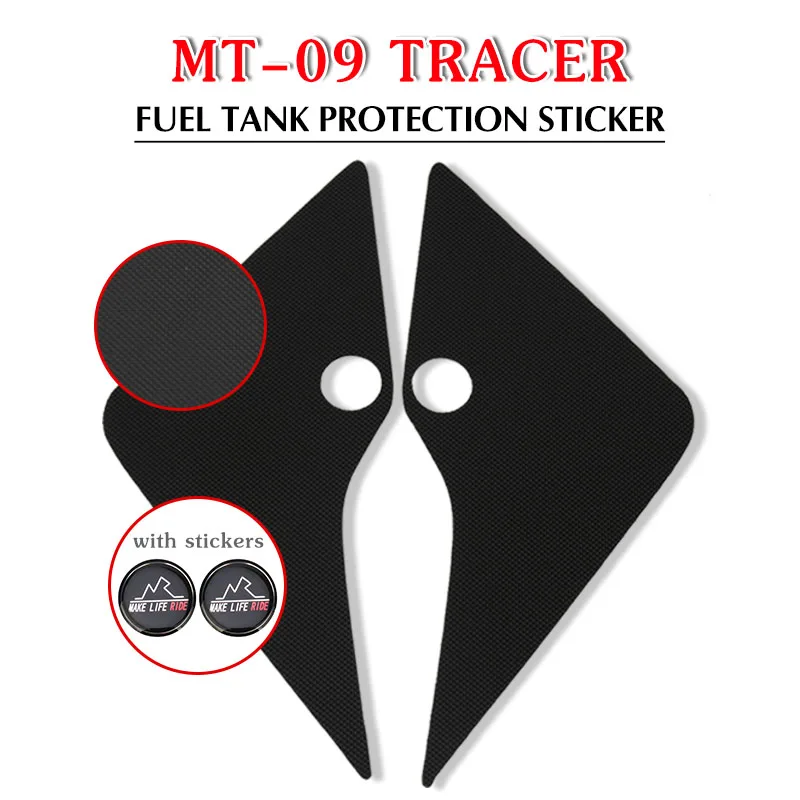 

For YAMAHA MT-09 MT09 Tracer MT 09 TRACER Motorcycle Tank Pad Protector Sticker Decal Gas Knee Grip Traction Pad Side