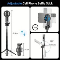 Mini Magnetic Selfie Stick For Magsafe Tripod Phone Stand With Detachable Remote Control For iPhone 17 16 15 14 13 12 Pro Max - Image 3
