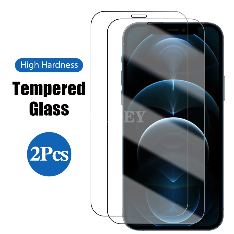 

2Pcs Screenprotector On The Iphone12 Pro Iphone11 Phone Accessories For Iphone 11pro 12pro Max 11 12 Pro 12mini Tremp Glass Film