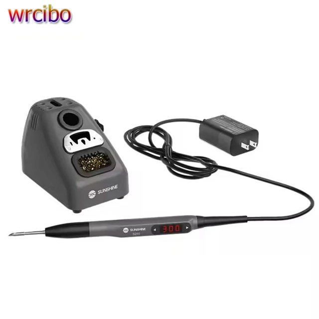 كاوية لحام محمولة ذكية SUNSHINE S210 Pro – شاشة ديجيتال وتحكم حراري (100-450℃) 1